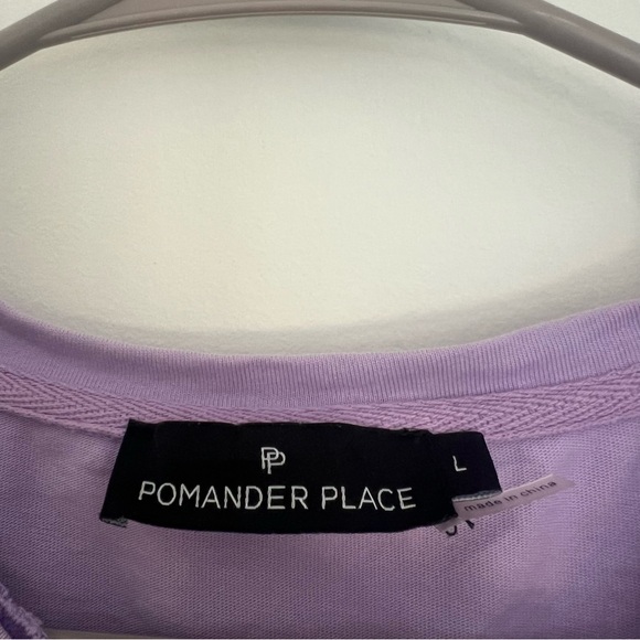 Tuckernuck Pomander Place Lavender Stella Shirt Dress Women's Size Large - Picture 4 of 5